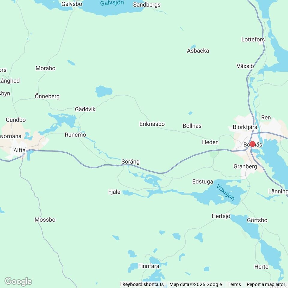 Butiker med rea-varor nära Alfta, Hälsingland