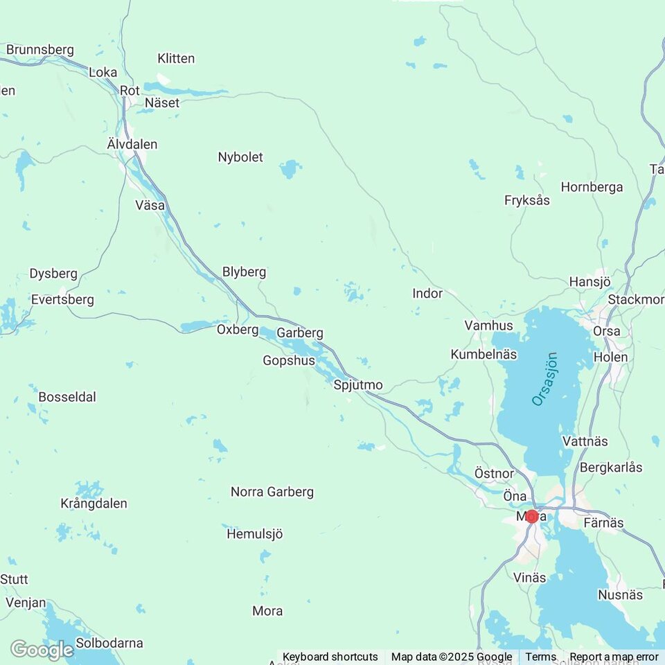 Butiker med rea-varor nära Älvdalen, Dalarna