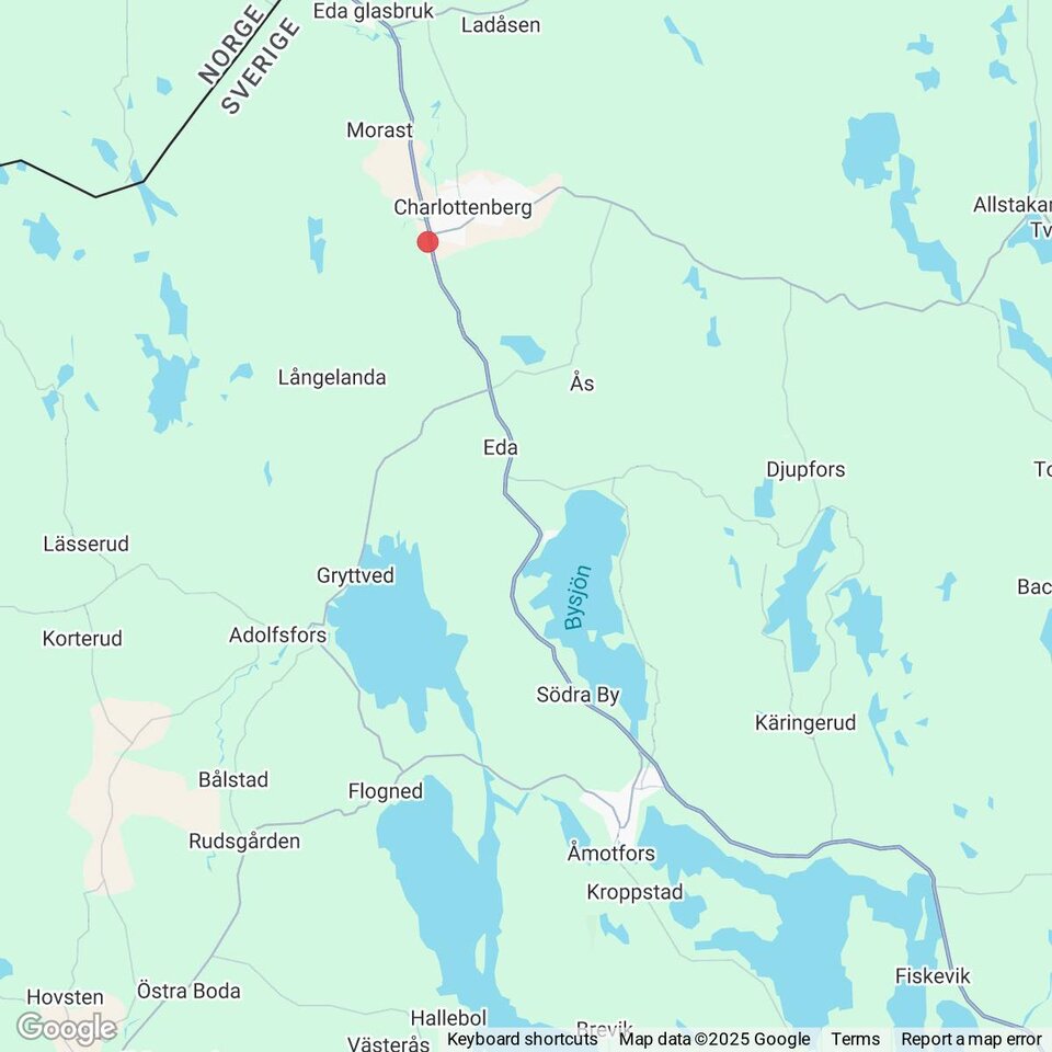 Butiker med rea-varor nära Åmotfors, Värmland