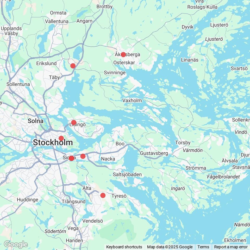 Butiker med rea-varor nära Ängsvik, Uppland