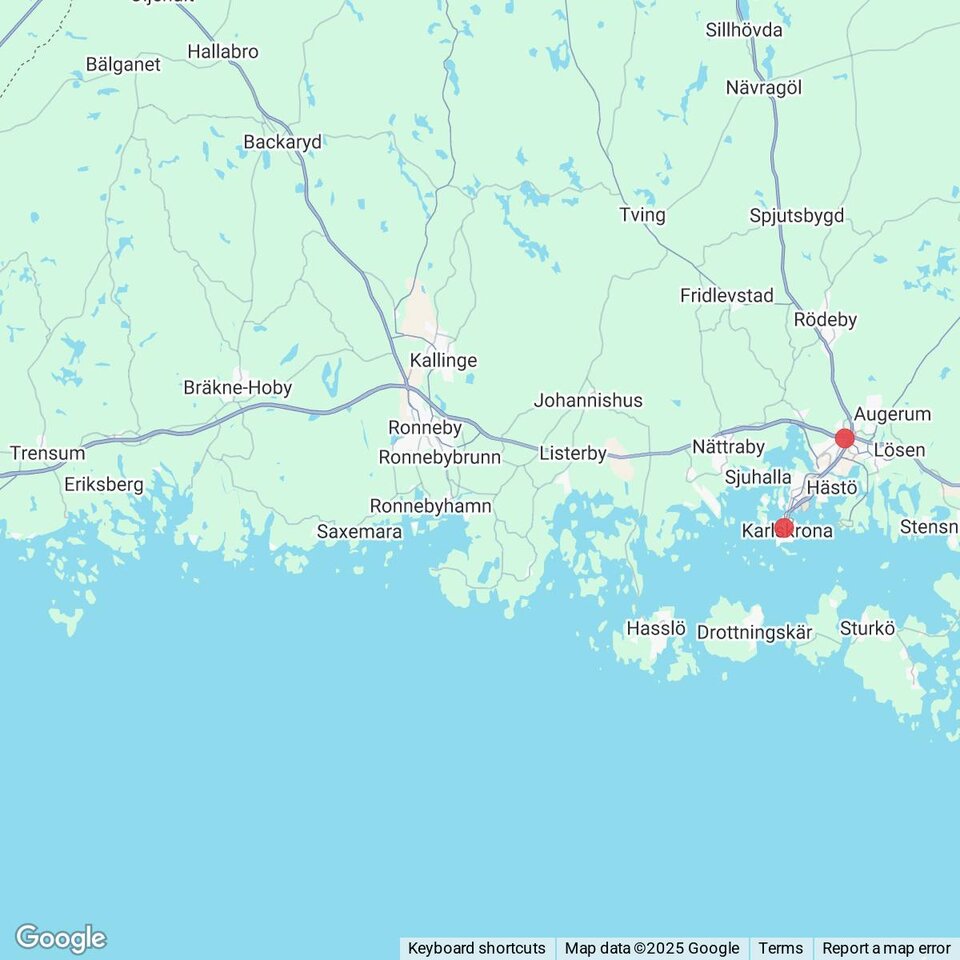 Butiker med rea-varor nära Åryd, Blekinge