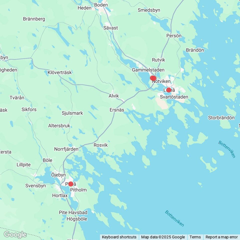 Butiker med rea-varor nära Avan, Norrbotten