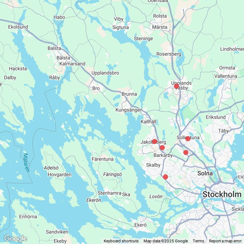 Butiker med rea-varor nära Bålsta, Uppland