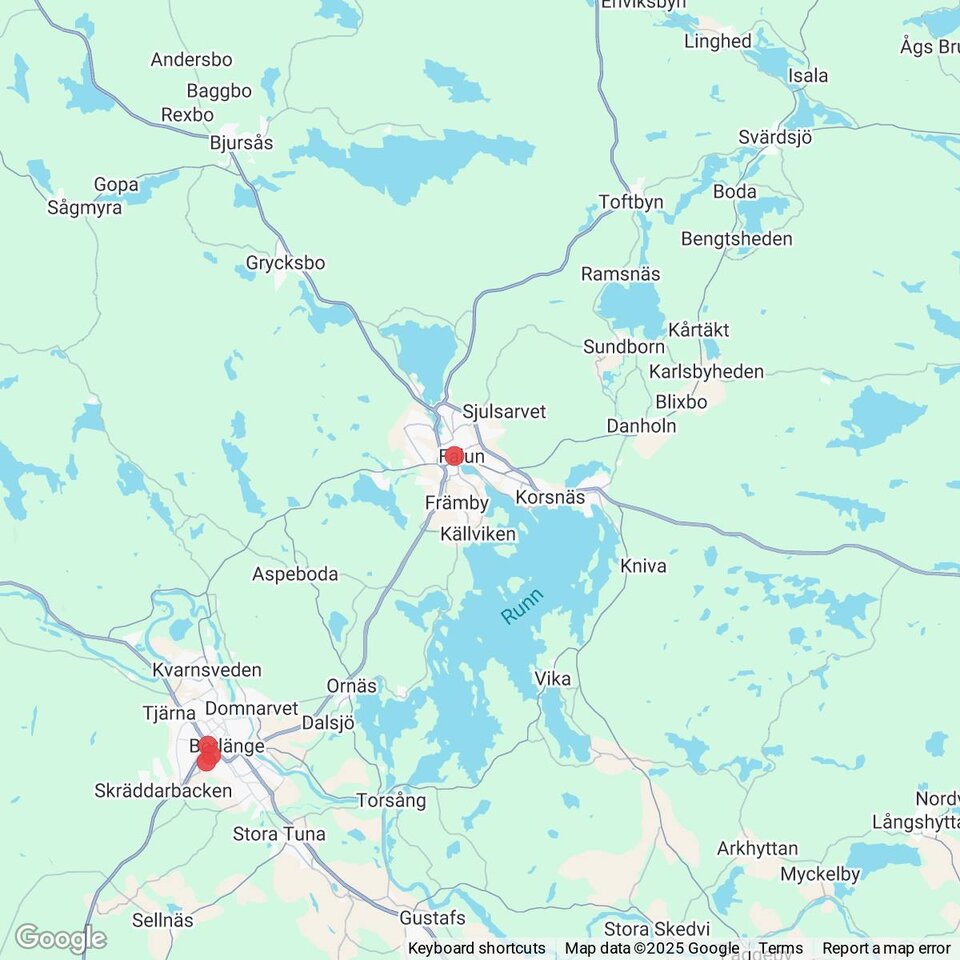 Butiker med rea-varor nära Bengtsheden, Dalarna