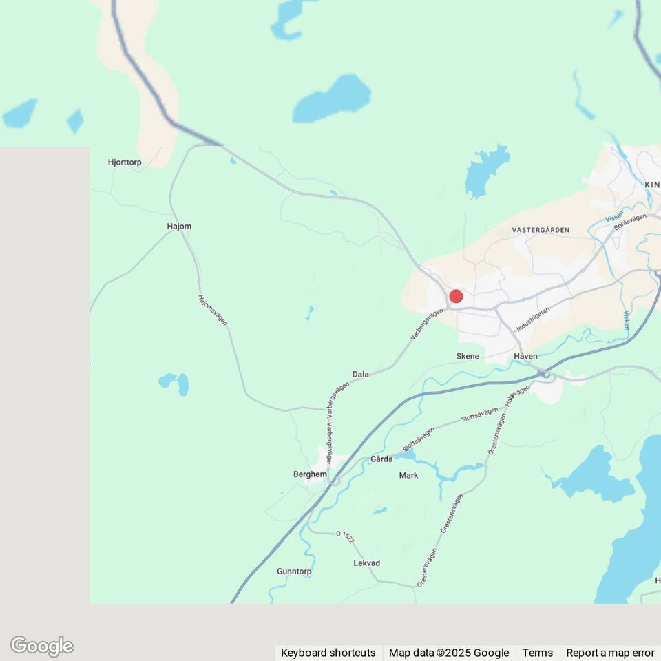 Butiker med rea-varor nära Berghem, Västergötland