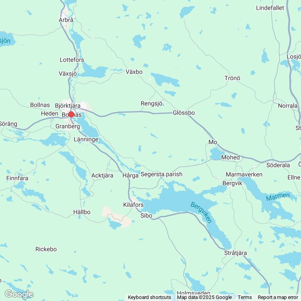 Butiker med rea-varor nära Bergvik, Hälsingland