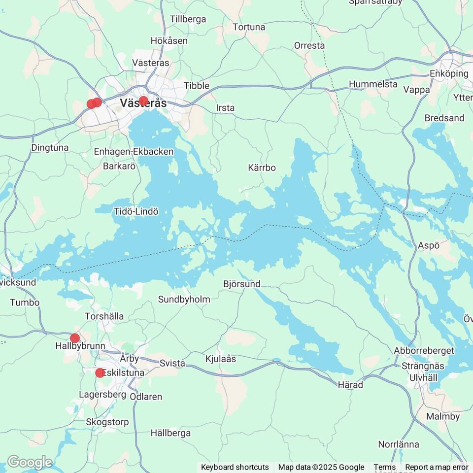 Butiker med rea-varor nära Björktorp och Sanda, Södermanland