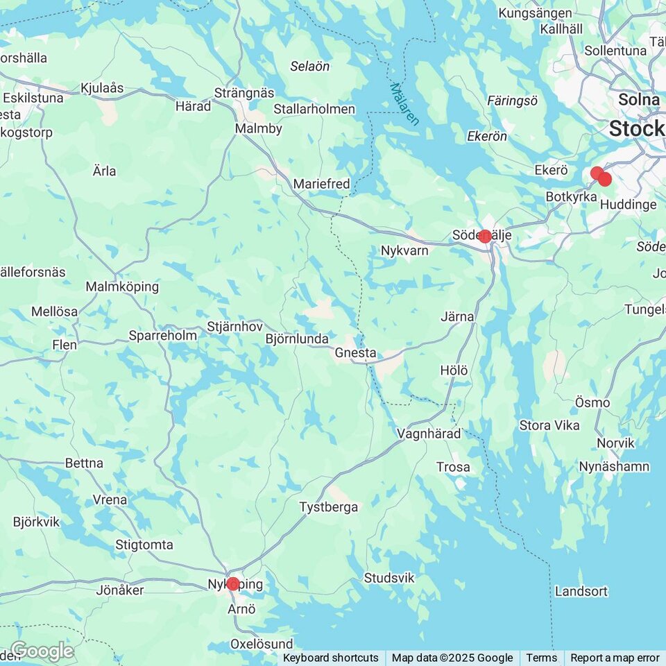 Butiker med rea-varor nära Björnlunda, Södermanland