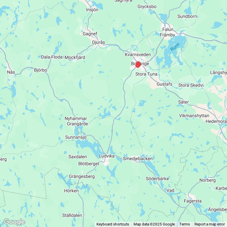 Butiker med rea-varor nära Blötberget, Dalarna