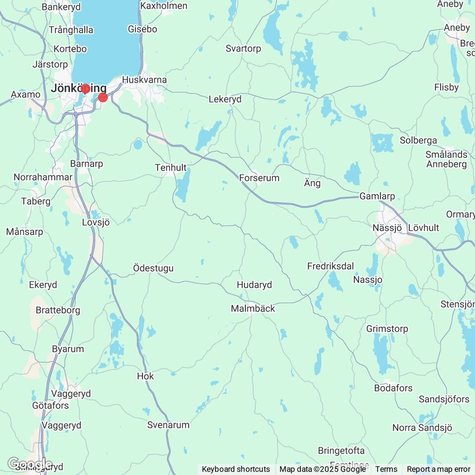 Butiker med rea-varor nära Bodafors, Småland