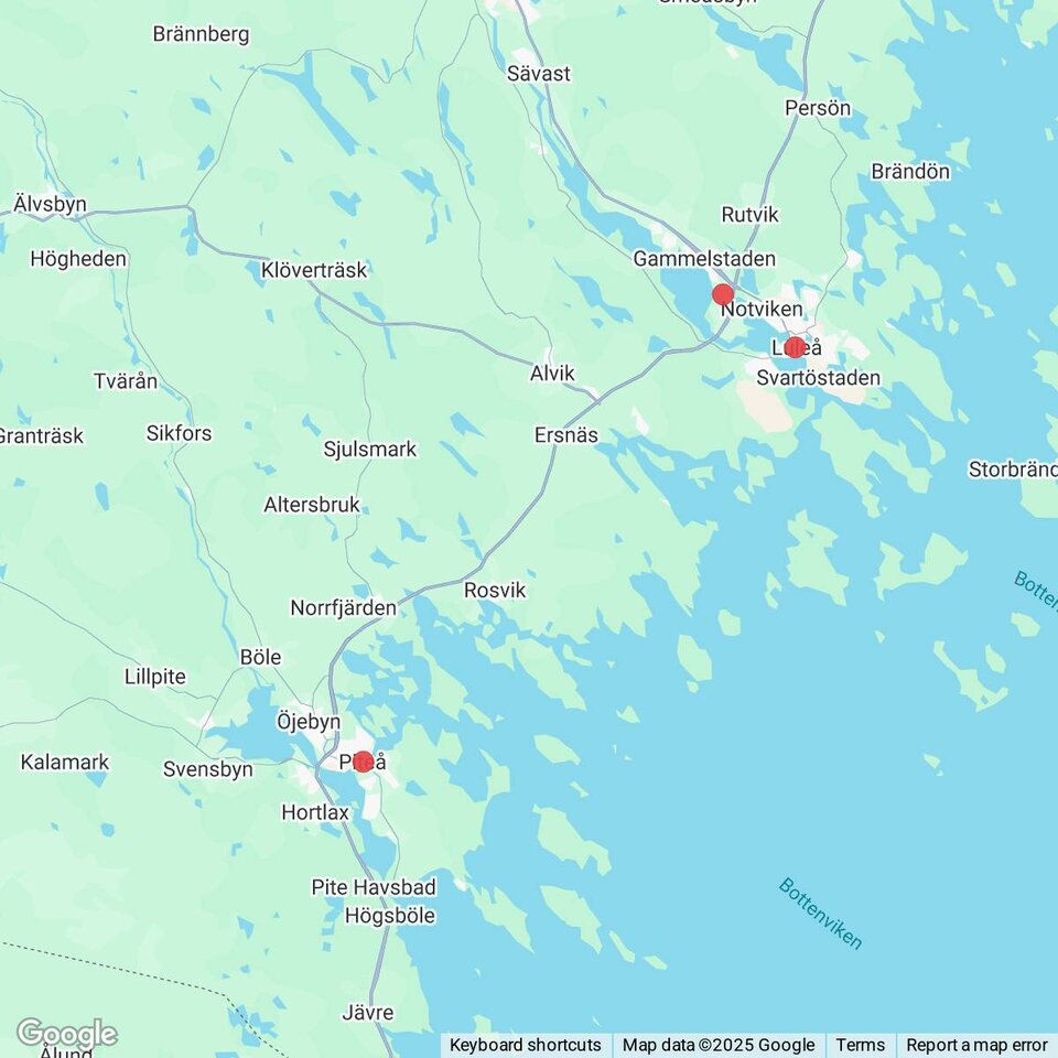 Butiker med rea-varor nära Böle, Norrbotten