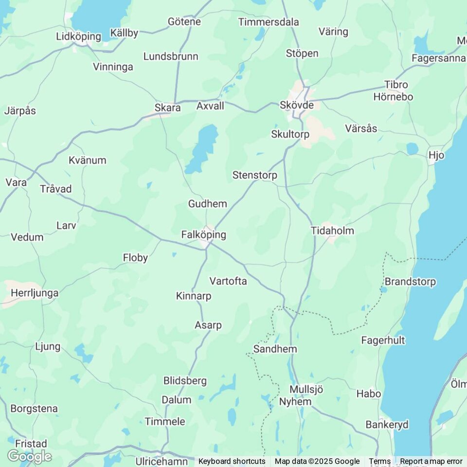 Butiker med rea-varor nära Borås, Västergötland