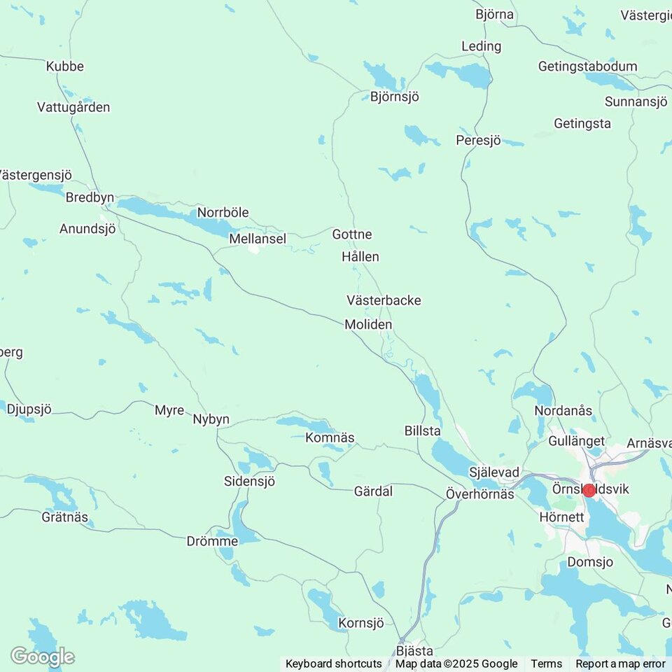 Butiker med rea-varor nära Bredbyn, Ångermanland