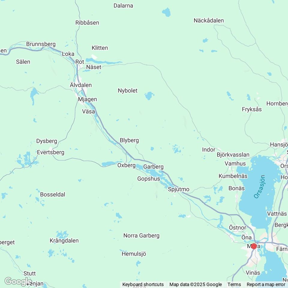 Butiker med rea-varor nära Brunnsberg, Dalarna