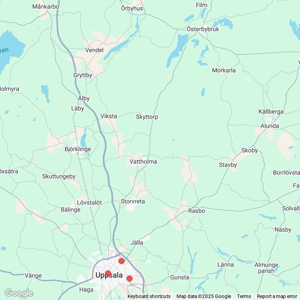 Butiker med rea-varor nära Dannemora, Uppland