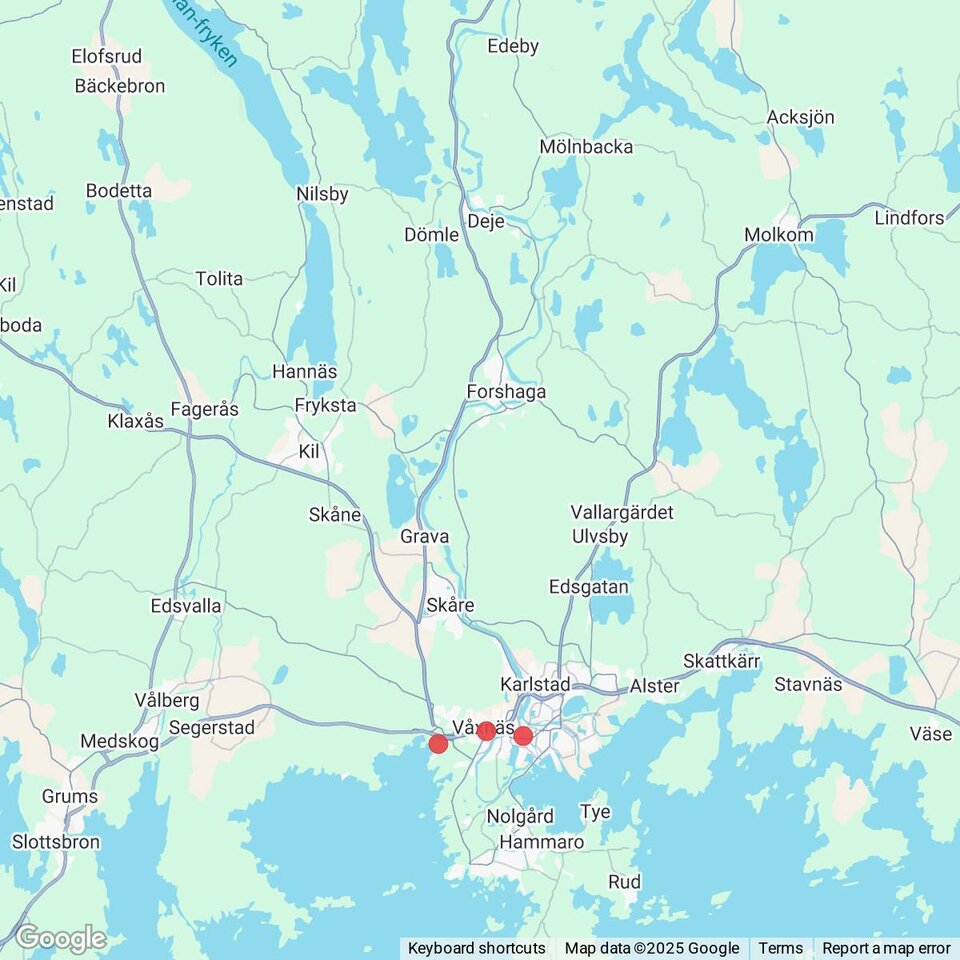 Butiker med rea-varor nära Deje, Värmland