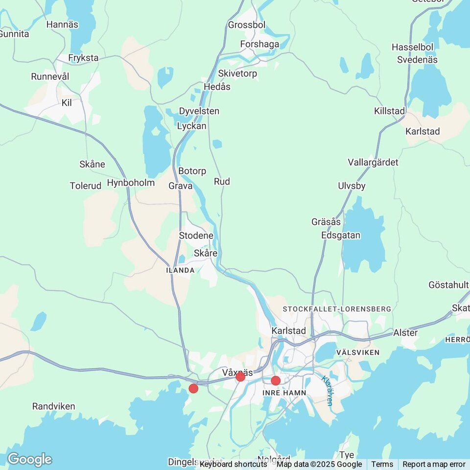 Butiker med rea-varor nära Dyvelsten, Värmland