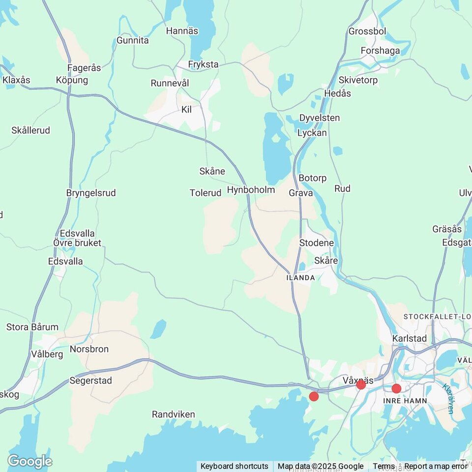 Butiker med rea-varor nära Fagerås, Värmland