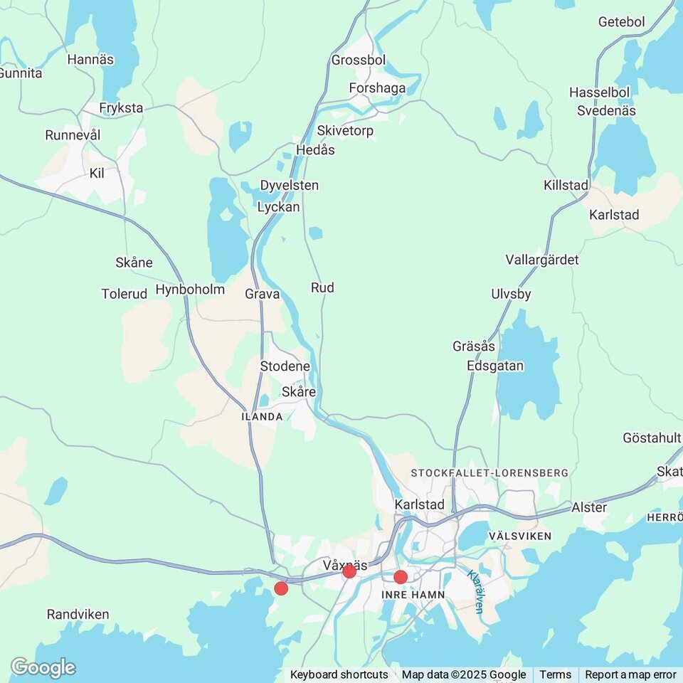 Butiker med rea-varor nära Forshaga, Värmland