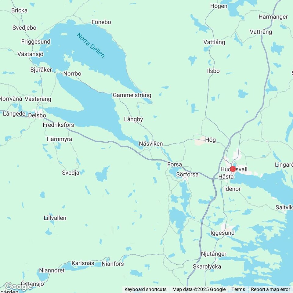 Butiker med rea-varor nära Fredriksfors, Hälsingland