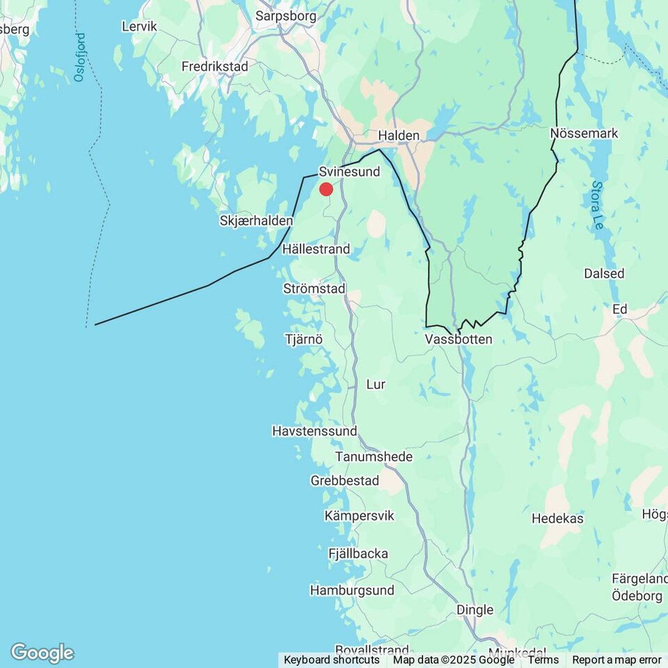 Butiker med rea-varor nära Grebbestad, Bohuslän