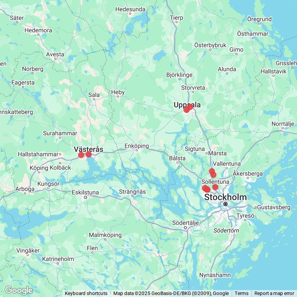 Butiker med rea-varor nära Grillby, Uppland