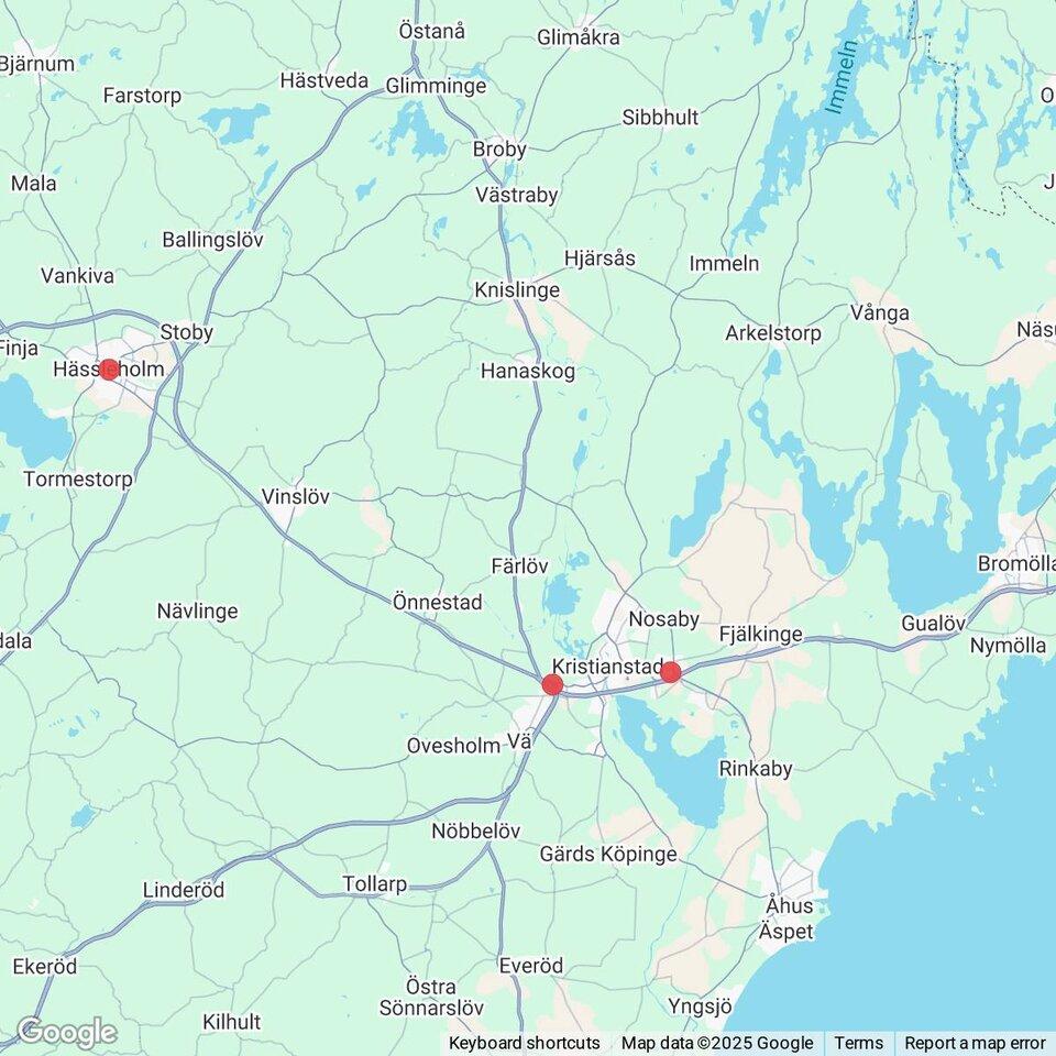 Butiker med rea-varor nära Gualöv