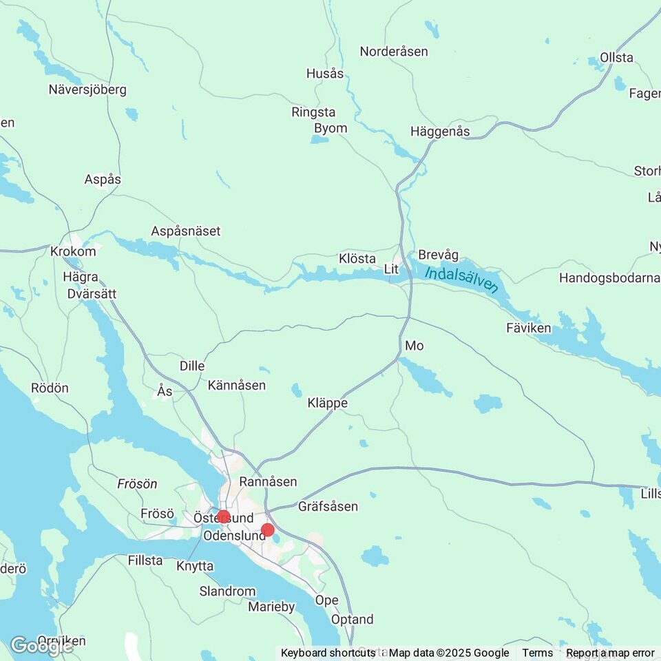 Butiker med rea-varor nära Häggenås, Jämtland