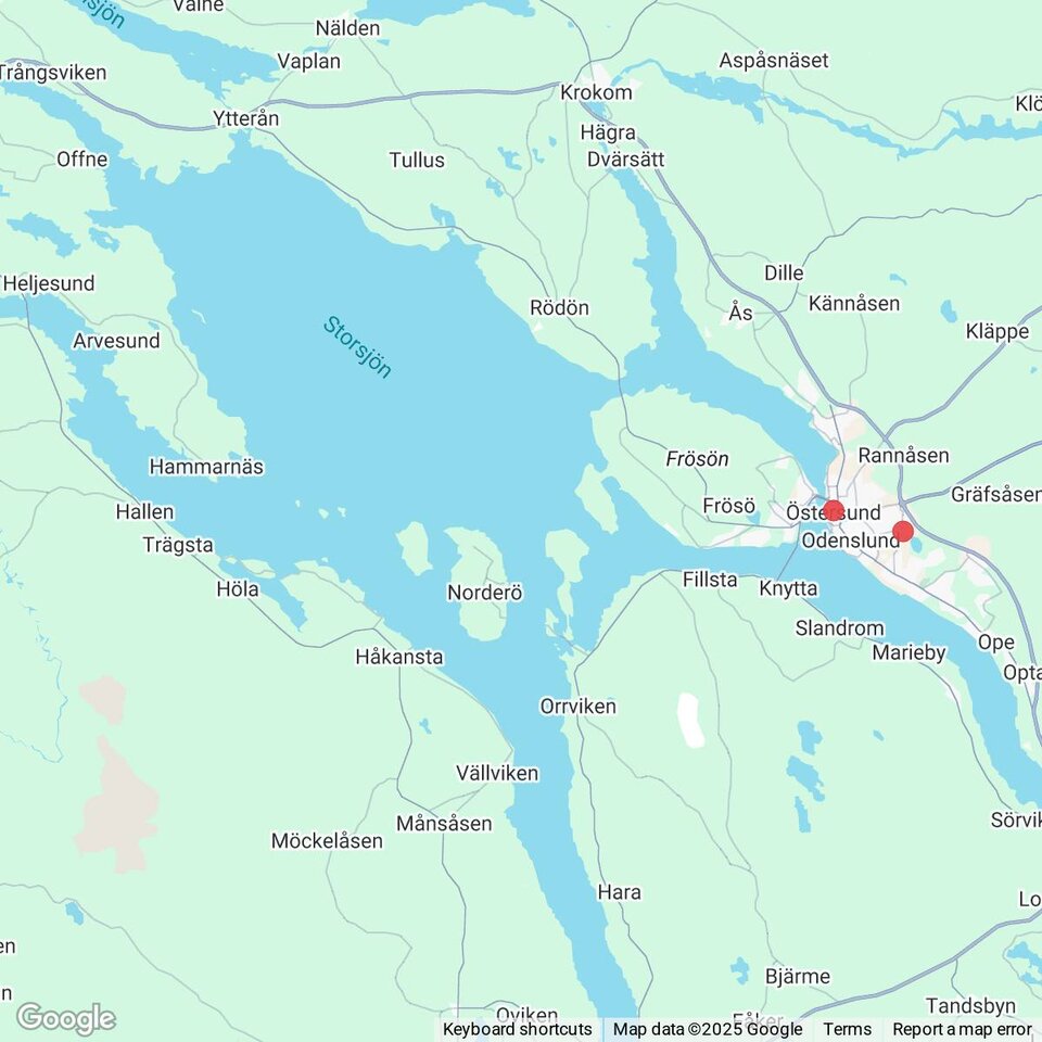 Butiker med rea-varor nära Hallen, Jämtland