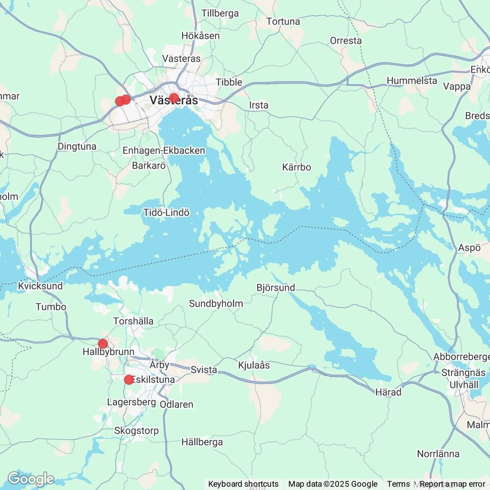 Butiker med rea-varor nära Härad, Södermanland