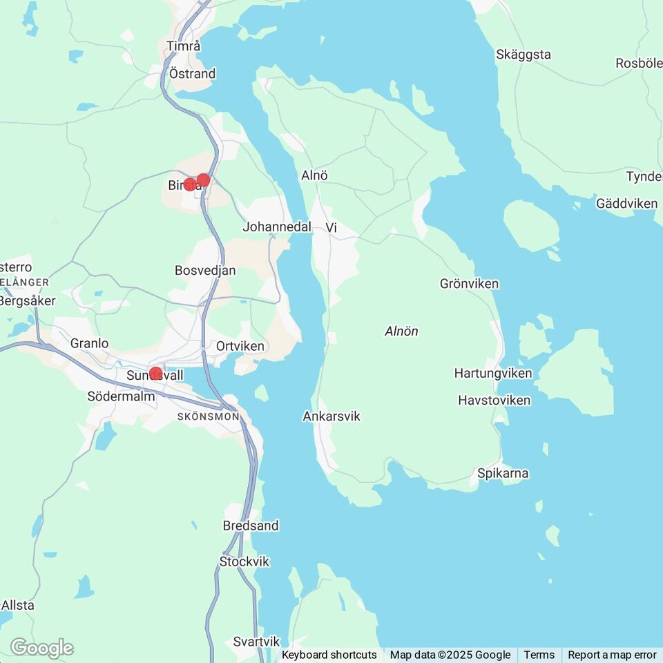 Butiker med rea-varor nära Hartungviken och Spikarna, Medelpad