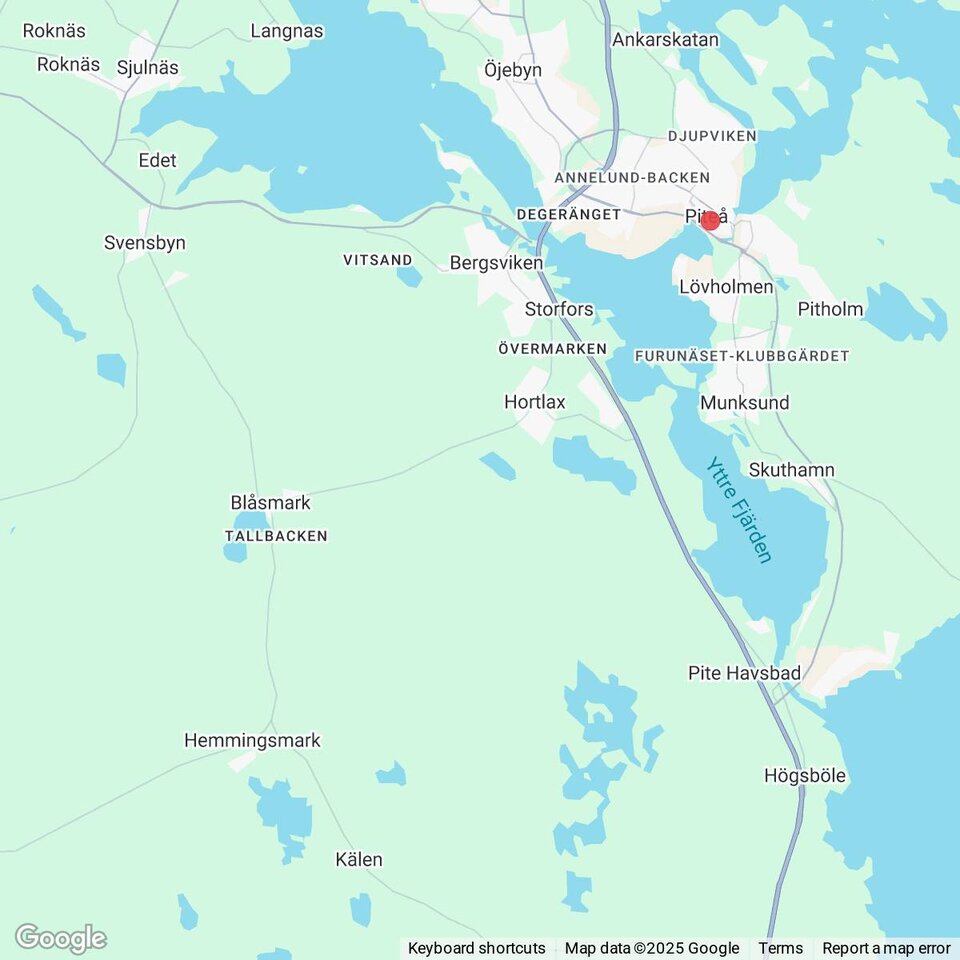 Butiker med rea-varor nära Hemmingsmark, Norrbotten