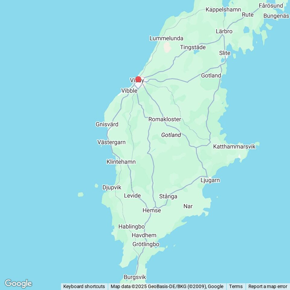 Butiker med rea-varor nära Hemse, Gotland