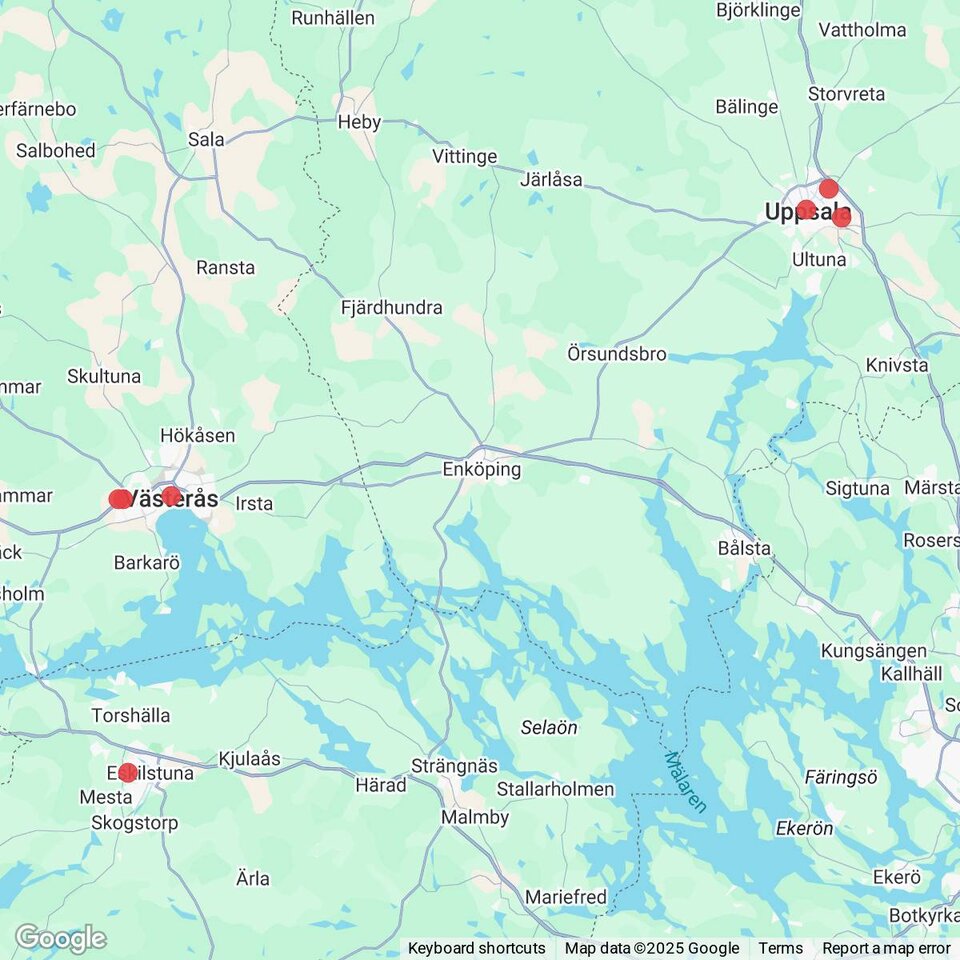 Butiker med rea-varor nära Hummelsta, Uppland