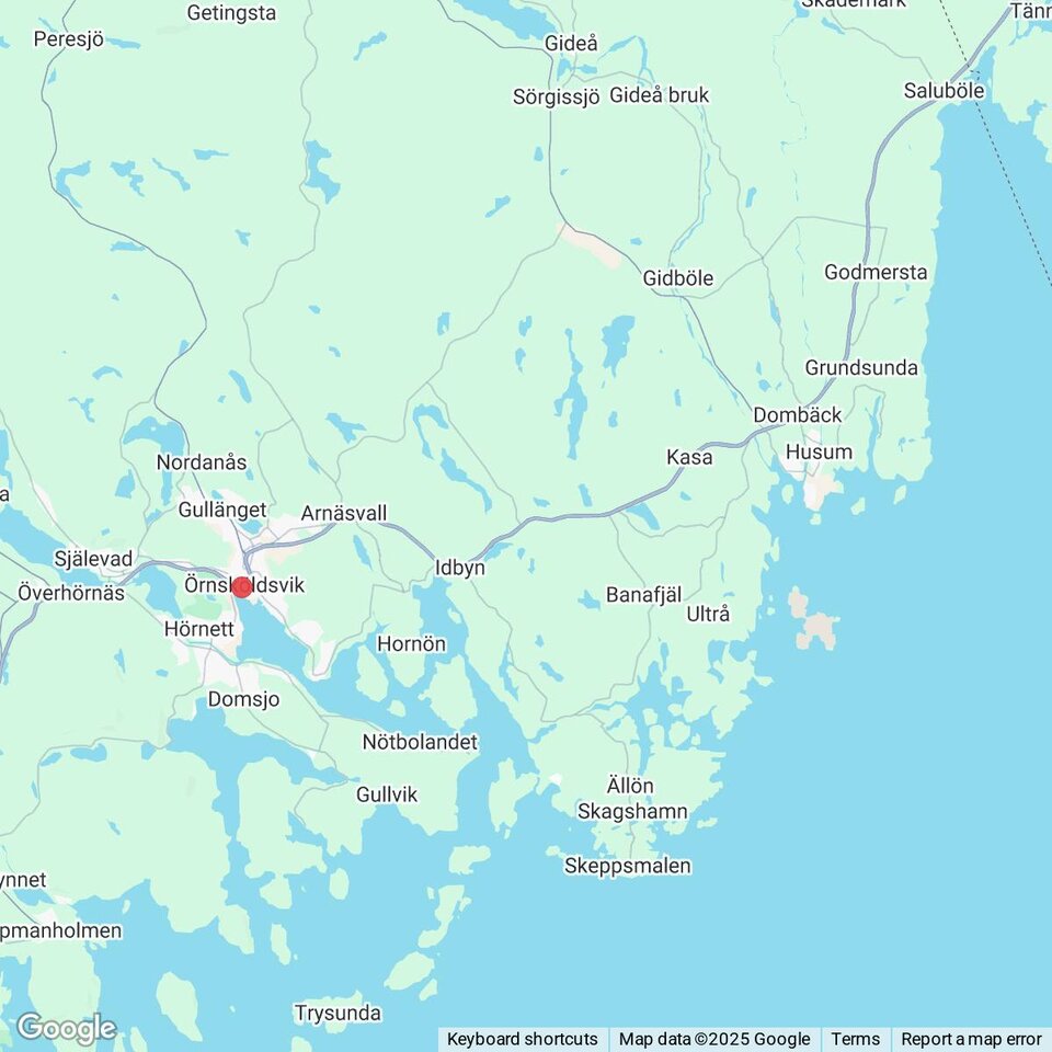 Butiker med rea-varor nära Husum, Ångermanland