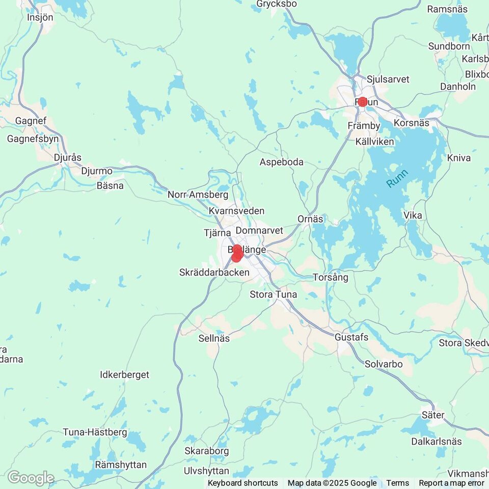 Butiker med rea-varor nära Idkerberget, Dalarna