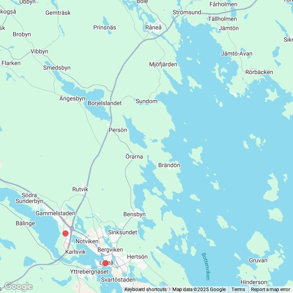 Butiker med rea-varor nära Jämtön, Norrbotten