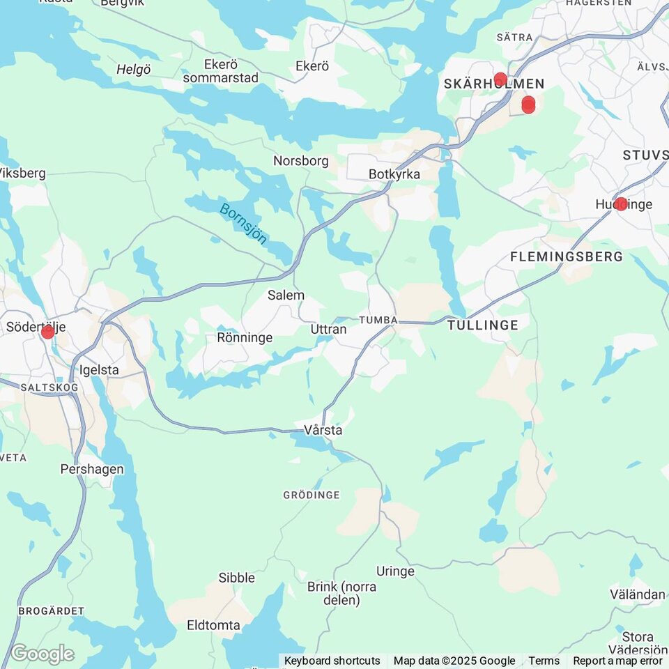 Butiker med rea-varor nära Kagghamra