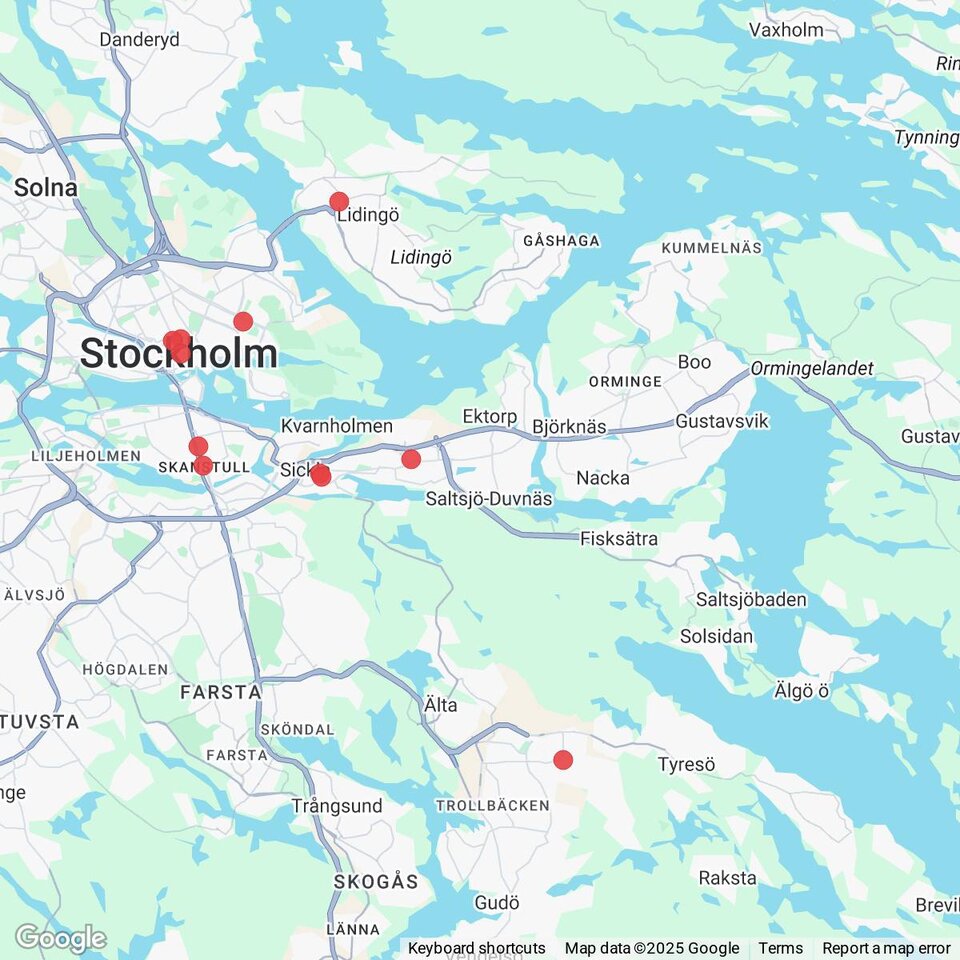 Butiker med rea-varor nära Uppland