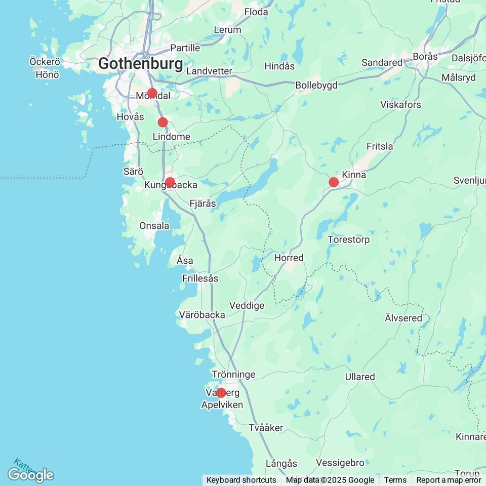 Butiker med rea-varor nära Kläppa, Halland