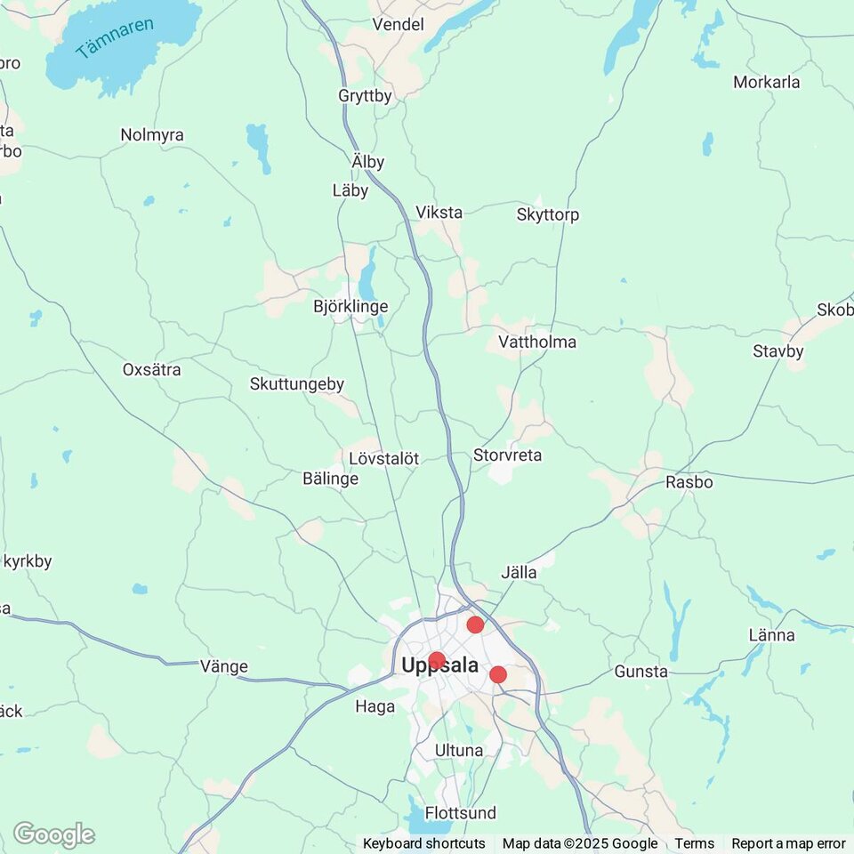 Butiker med rea-varor nära Läby, Uppland