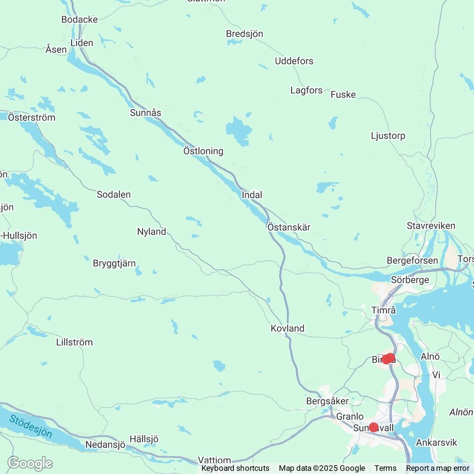 Butiker med rea-varor nära Liden, Medelpad