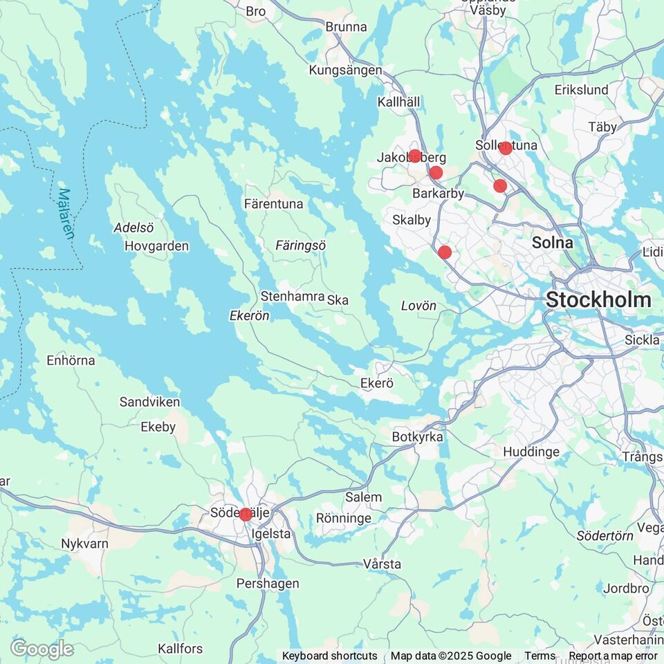 Butiker med rea-varor nära Lilla Stenby, Uppland