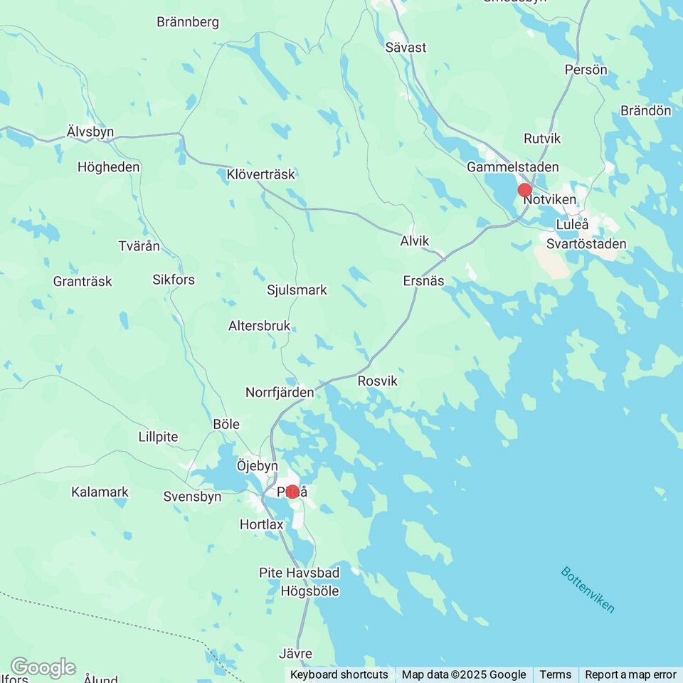 Butiker med rea-varor nära Lillpite, Norrbotten