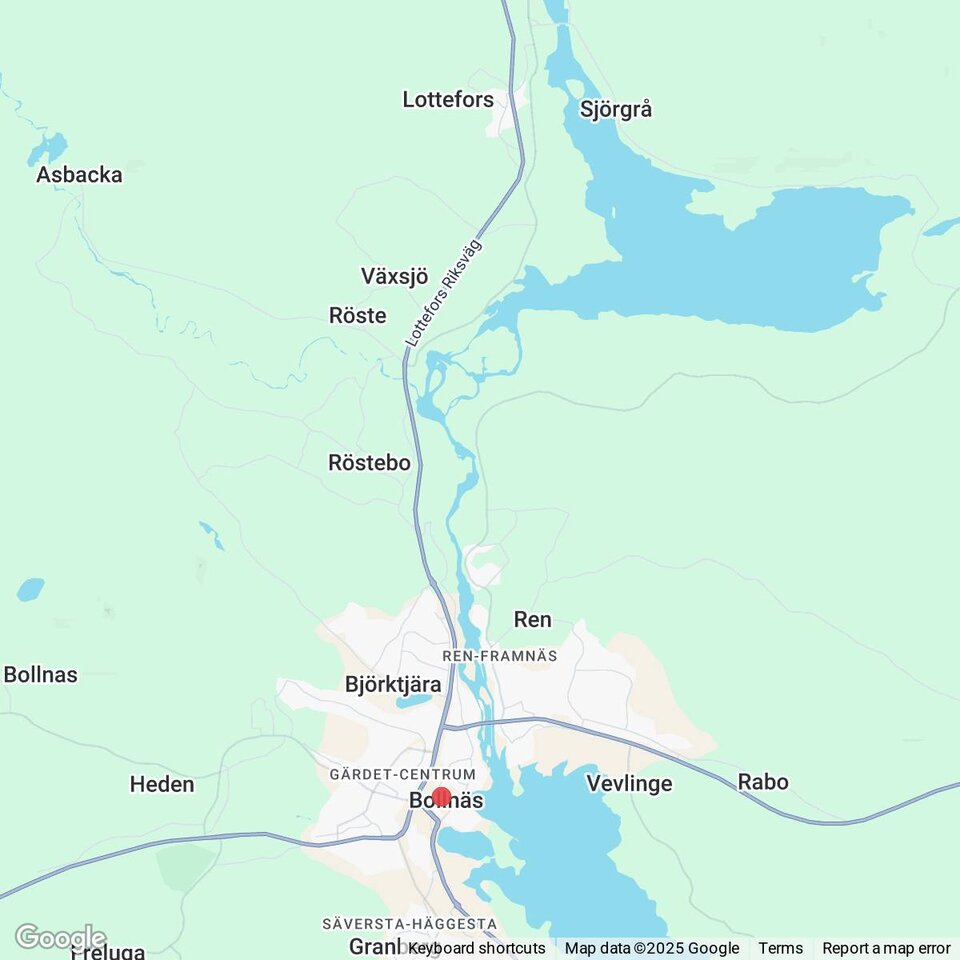 Butiker med rea-varor nära Lottefors, Hälsingland