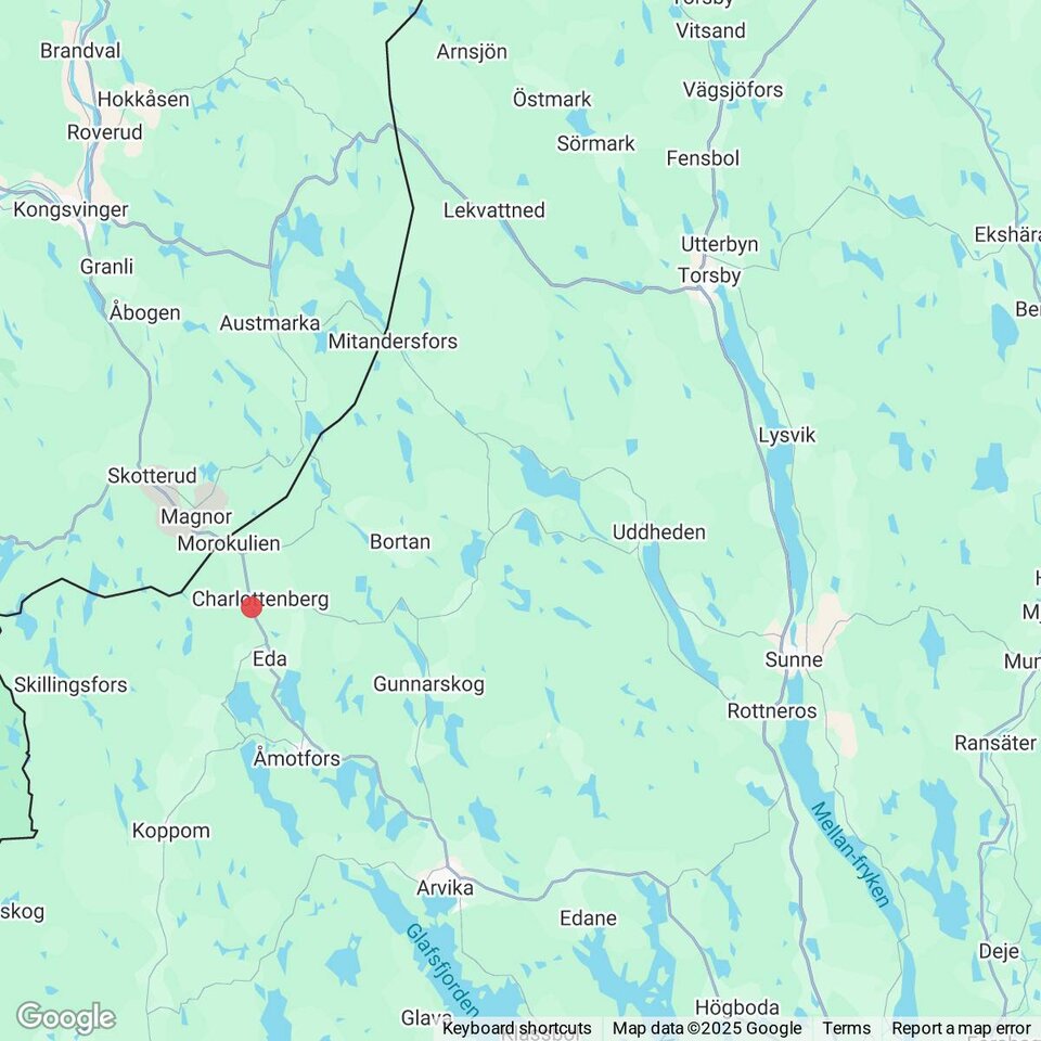 Butiker med rea-varor nära Lysvik, Värmland