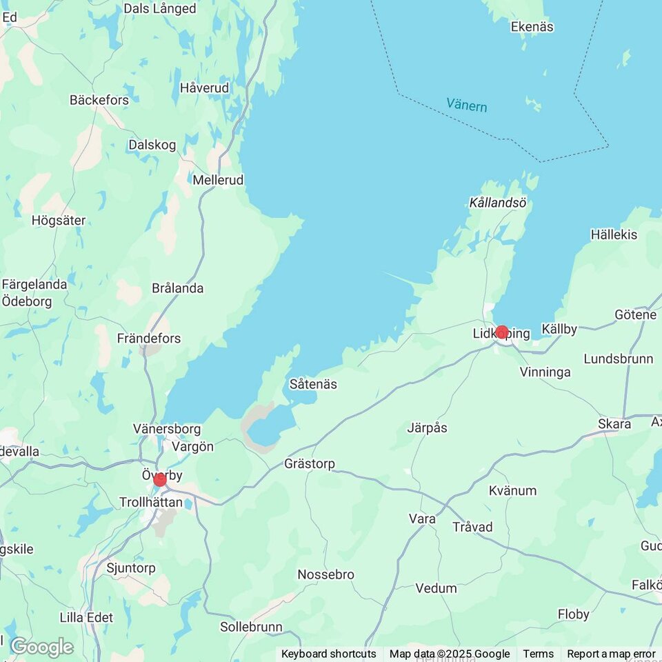 Butiker med rea-varor nära Mellerud, Dalsland