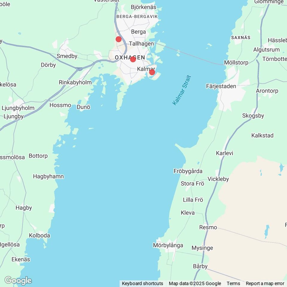 Butiker med rea-varor nära Mörbylånga, Öland