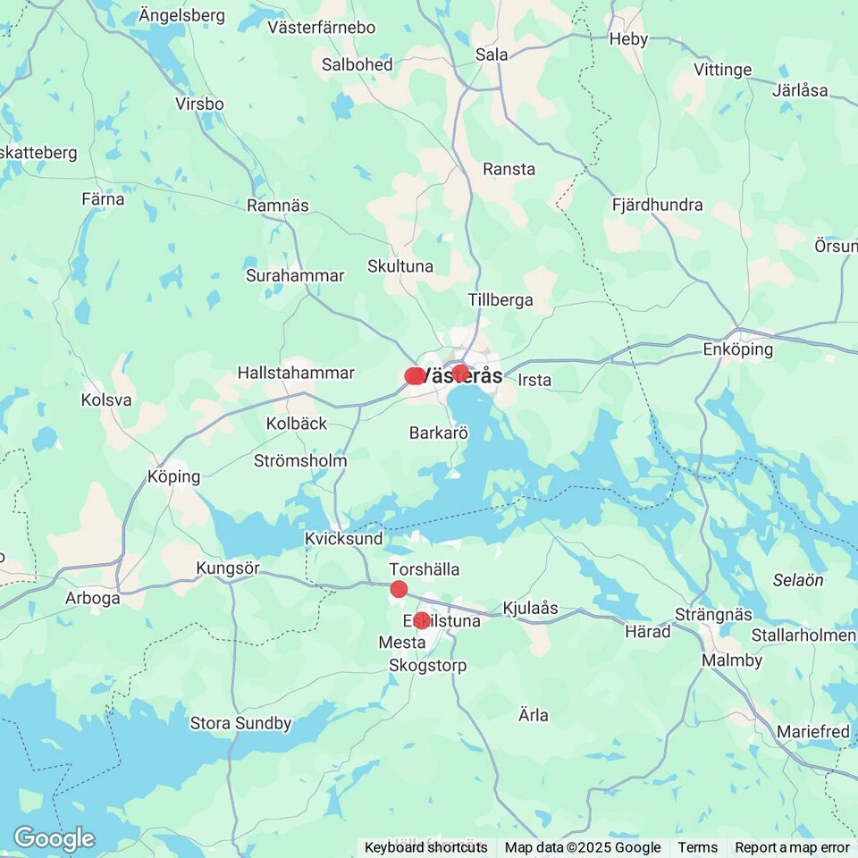 Butiker med rea-varor nära Munga, Västmanland