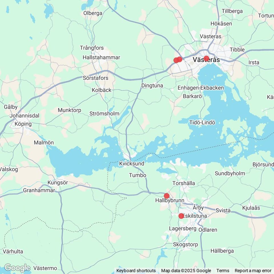 Butiker med rea-varor nära Munktorp, Västmanland